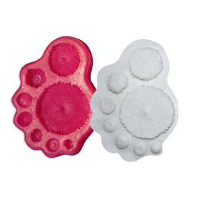 Силиконов калъп "Център - слънчоглед/маргаритка"